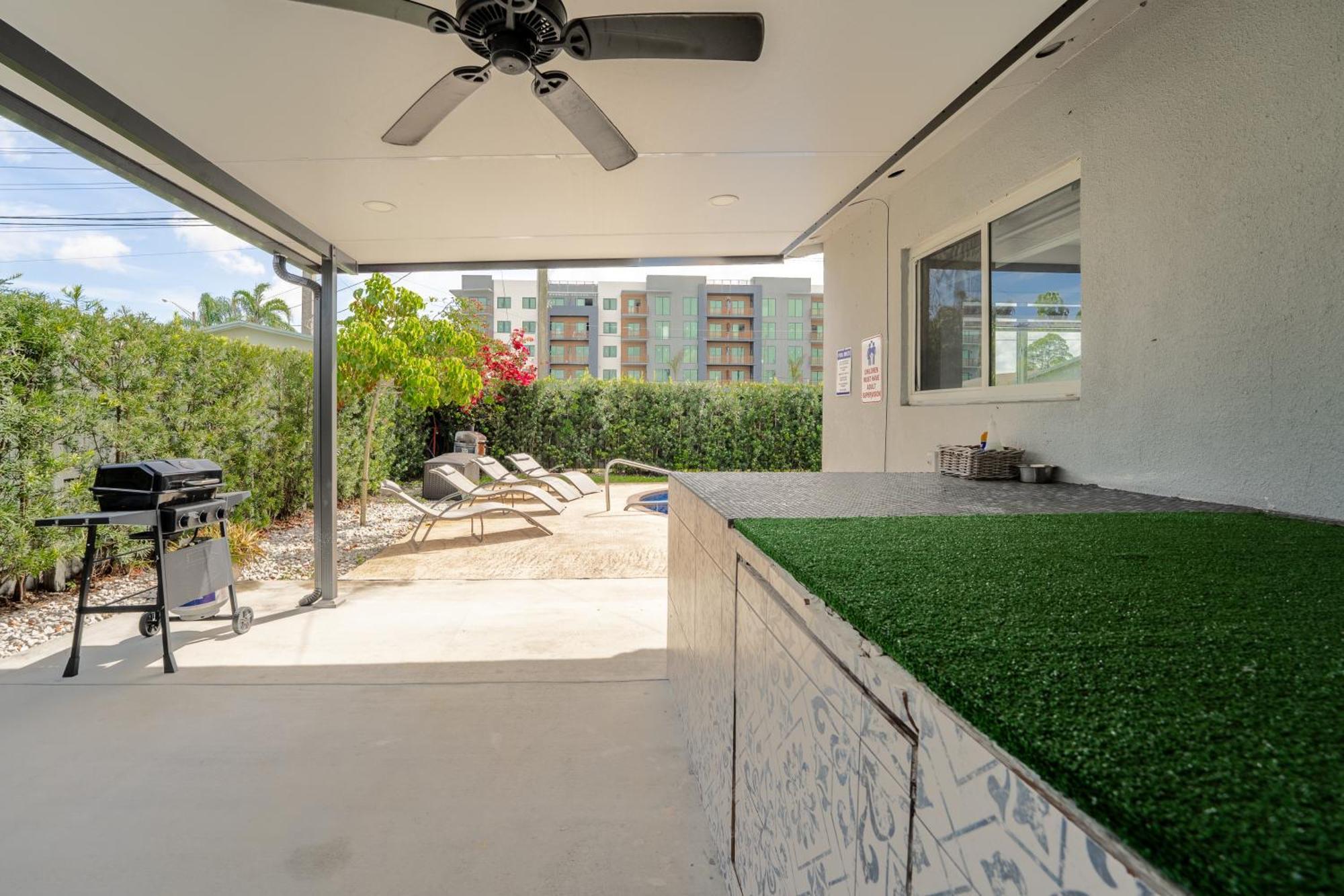 Home With A Pool Close To Beach And Fll Airport Pool Heated October- March Fort Lauderdale Exterior photo